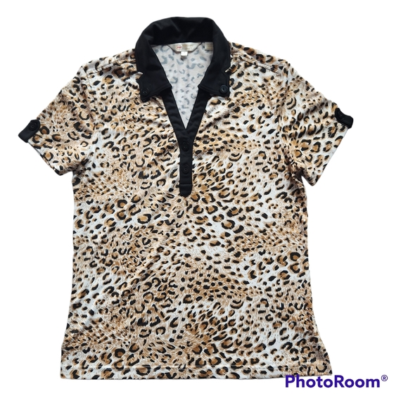 Bundle Of 3 Monterey Club & E P Pro Tour Tech Women's Golf Polo Shirts S & S/P - Picture 2 of 15